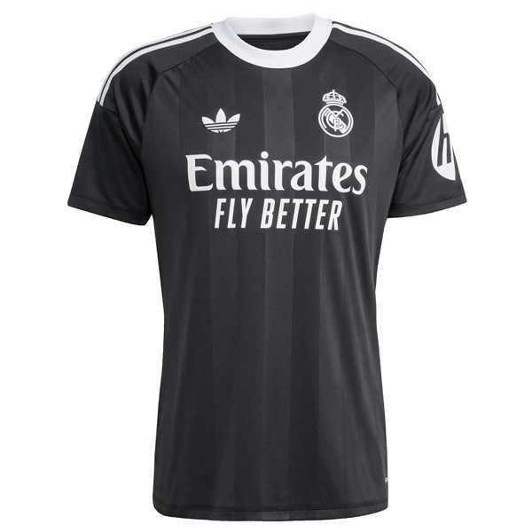 Tailandia Camiseta Real Madrid Portero 2025/26 Negro